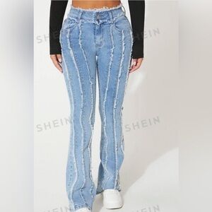 Booty lifting flare jeans